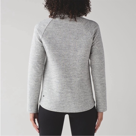 LULULEMON Going Places Gray Zip Front Jacket Size 4 - Picture 2 of 7